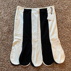 Victoria Beckham for Target Petal White/Black Skirt